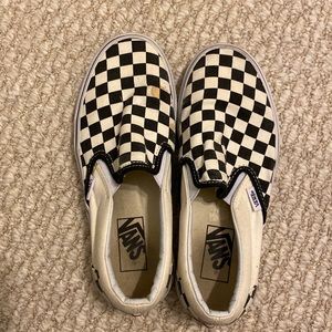Womens Checkered Vans
